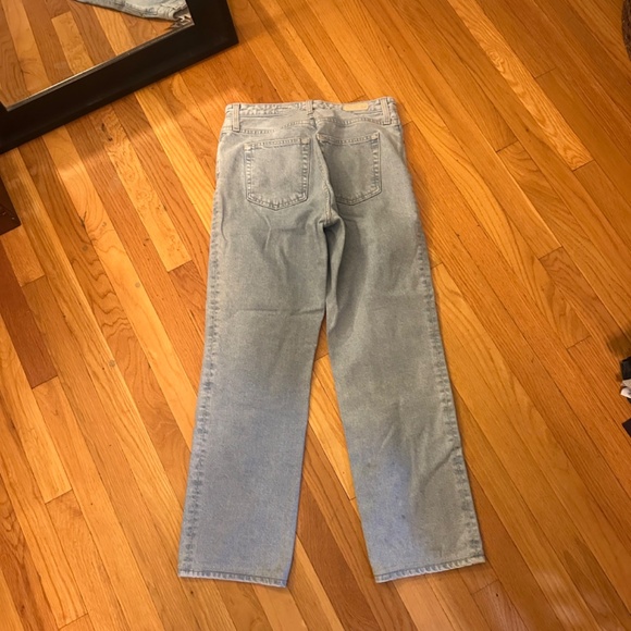 AG Adriano Goldschmied Contour 360 Wide Leg Alexxis Light Wash Jeans - Picture 3 of 8